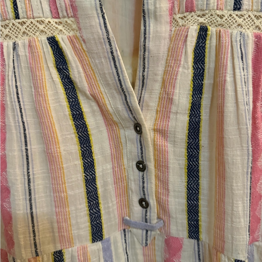 Striped Tiered dress by Anthropologie - Picture 4 of 7